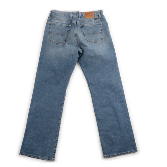 Vintage LUCKY BRAND Straight Leg jeans dungarees size 33 - Picture 3 of 10